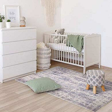 Sorbus 2 ft x 3 ft Entry Mat Rug for Entryway, Machine Washable, Non-Slip, Vintage Rug