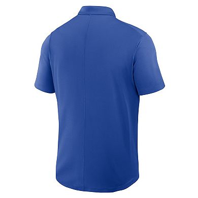 Men's Nike Royal Kentucky Wildcats Primetime Victory Primary Logo Performance Polo