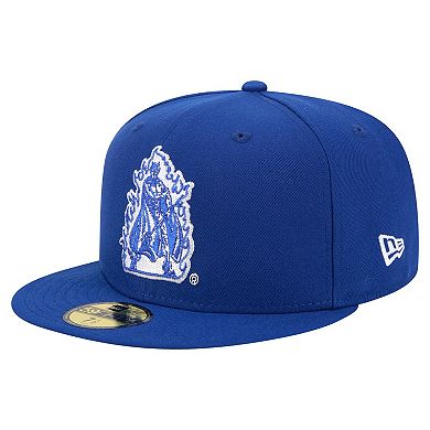 Men's New Era Royal Duke Blue Devils Vault 59FIFTY Fitted Hat