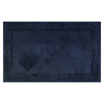 1 pc Heart Pattern Bathroom Rugs Mat, Soft Absorbent Bath Mat Non Slip, Shaggy Bath Carpet 20"x32"