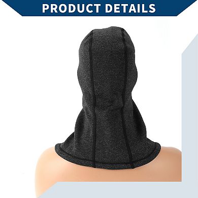 Balaclava Face Mask with Long Scarf Ski Sun Hood Masks for Motorcycle Cycling, 1 Pcs Deep Grey
