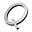 Silver Tone Q