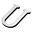 Silver Tone U