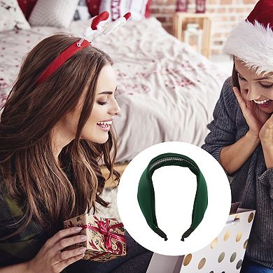 Solid Color Wide Headbands for Women 1 Pc