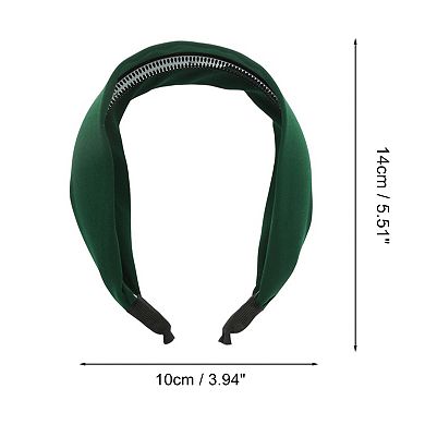 Solid Color Wide Headbands for Women 1 Pc