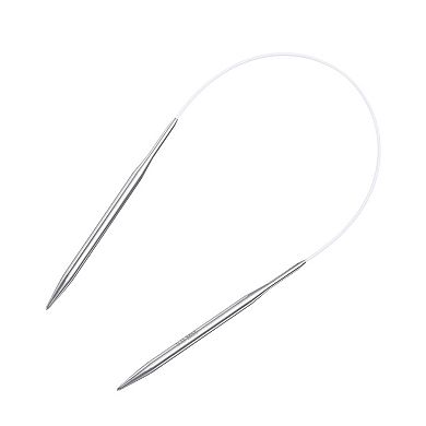 Size US 8 (5mm) Knitting Needles Circular Needle 16" (40cm) Round Metal Stainless Steel Needle