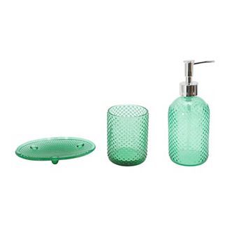 1 Set Durable Dot Bathroom Accessories Kit