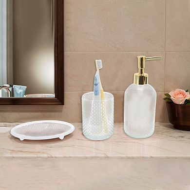 1 Set Reusable Dot Bathroom Accessories Kit