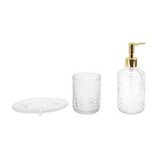 1 Set Reusable Waves Bathroom Accessories Kit