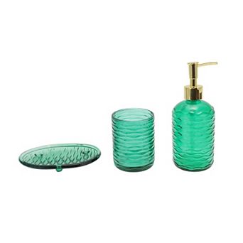 1 Set Reusable Waves Bathroom Accessories Kit