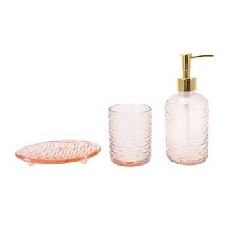 1 Set Reusable Waves Bathroom Accessories Kit