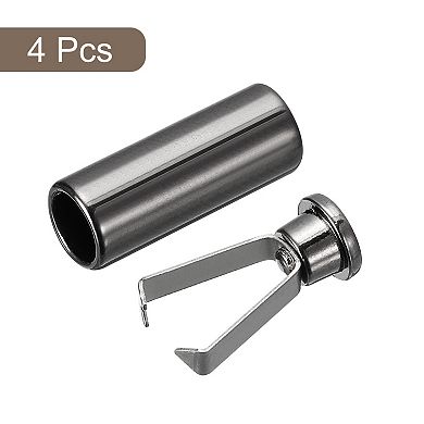 Shoelace Tips, 4pcs - Alloy Shoe Lace Ends Tips, Cylindrical Tip Replacement for Shoestring