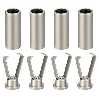 Shoelace Tips, 4 pc - Alloy Shoe Lace Ends Tips, Cylindrical Tip Replacement for Shoestring