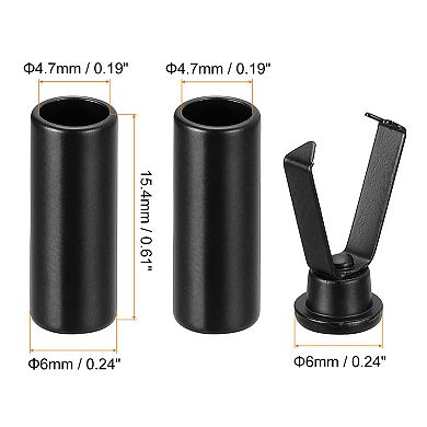 Shoelace Tips, 8pcs - Alloy Shoe Lace Ends Tips, Cylindrical Tip Replacement for Shoestring