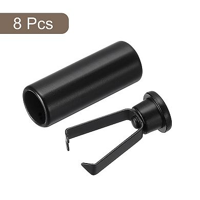 Shoelace Tips, 8pcs - Alloy Shoe Lace Ends Tips, Cylindrical Tip Replacement for Shoestring