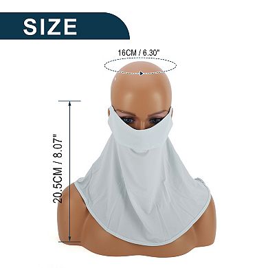 Cycling Full Face Mask Neck Cover Face Cover Strong Sun Protection and Dust Protection 1 Pcs