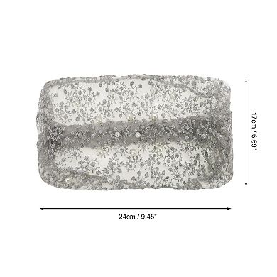 Fashion Faux Pearl Wide Headwrap 1 Pc