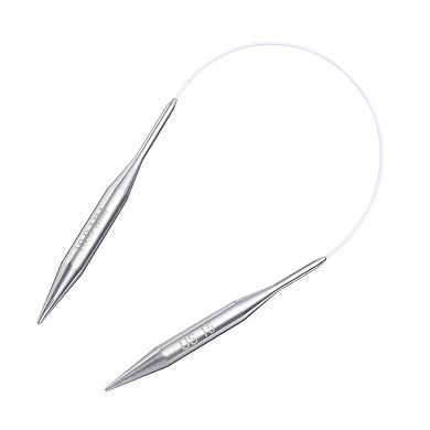Size US 15 (10mm) Knitting Needles Circular Needle 16" (40cm) Round Metal Stainless Steel Needle
