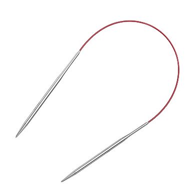 Size US 6 (4mm) Knitting Needles Circular Needle 16" (40cm) Round Metal Stainless Steel Needle