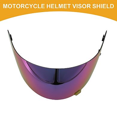 Motorcycle Helmet Visor Shield Motorcycle 3-Snap Helmet Visor Replacement for HJC CL-16 Resin, 1pc