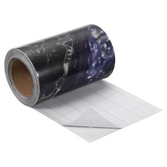 Wood Grain Tape, 4"x33 Ft Self Adhesive Wood Grain Repair Patch for Baseboards, Doors, Floor Repair