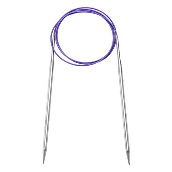 Size US 7 (4.5mm) Knitting Needles Circular Needle 40" (100cm) Round Metal Stainless Steel Needle
