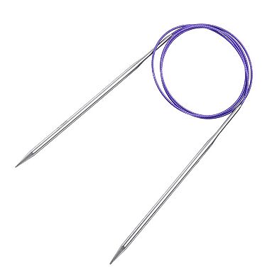 Size US 7 (4.5mm) Knitting Needles Circular Needle 40" (100cm) Round Metal Stainless Steel Needle