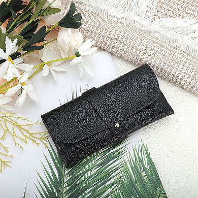 Thick Eyeglasses Case Portable Eyeglasses Storage Black 1 Pc