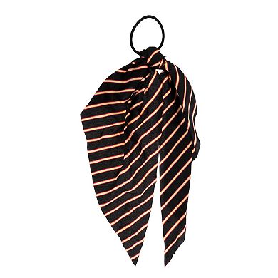 Stripes Triangle Ribbon Hair Elastic Band 1 Pc