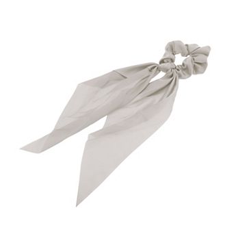Solid Tie Triangle Ribbon Scrunchies 1 pc