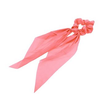 Solid Tie Triangle Ribbon Scrunchies 1 pc