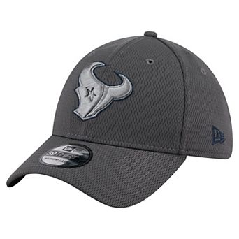 Men's New Era Graphite Houston Texans Main 39THIRTY Flex Hat