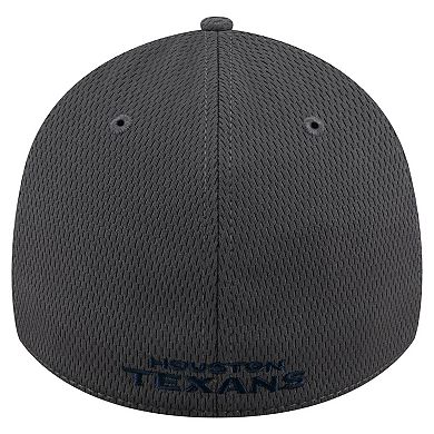 Men's New Era Graphite Houston Texans Main 39THIRTY Flex Hat