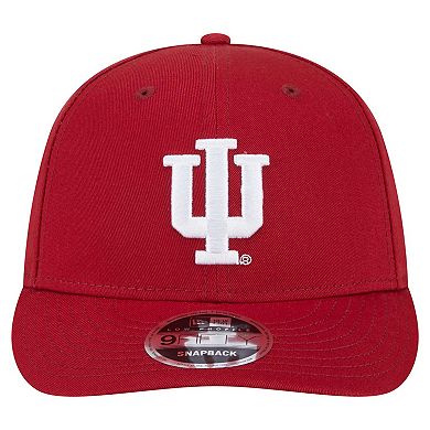 Men's�New Era Crimson Indiana Hoosiers Low Profile 9FIFTY Snapback Hat