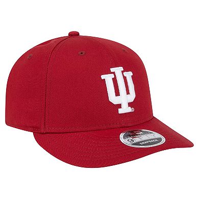 Men's�New Era Crimson Indiana Hoosiers Low Profile 9FIFTY Snapback Hat