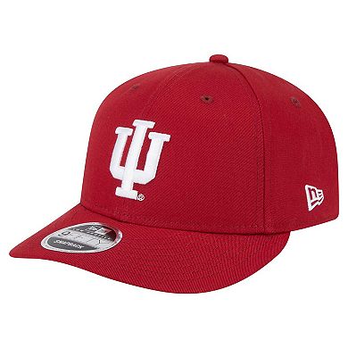 Men's�New Era Crimson Indiana Hoosiers Low Profile 9FIFTY Snapback Hat