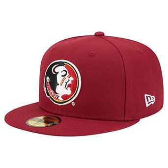 Men's New Era Garnet Florida State Seminoles Vault 59FIFTY Fitted Hat