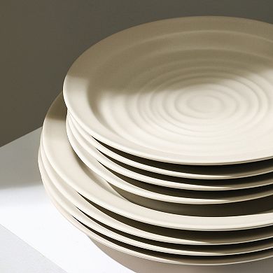 Stone Lain Orbit Stoneware 4-pc. Round Dinnerware Plate Set