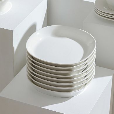 Stone Lain Quadro Porcelain 4-pc. Square Pasta Bowl Set