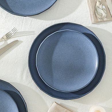 Stone Lain Rio Stoneware 4-pc. Textured Dinner Plate Set