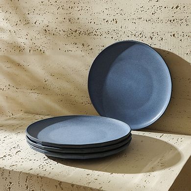 Stone Lain Rio Stoneware 4-pc. Textured Dinner Plate Set