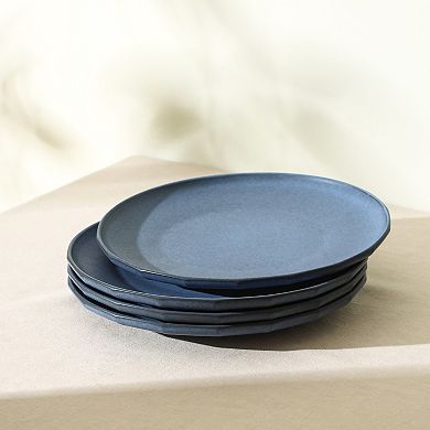 Stone Lain Rio Stoneware 4-pc. Textured Dinner Plate Set