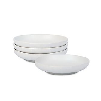 Stone Lain Rio Stoneware 4 pc Textured Pasta Bowl Set