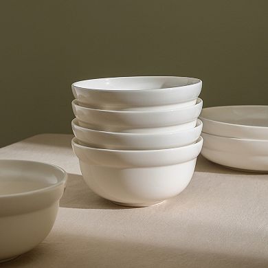 Stone Lain Virtuo Porcelain 12-pc. Round Dinnerware Set