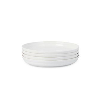 Stone Lain Virtuo Porcelain 4 pc Round Dinner Plate Set