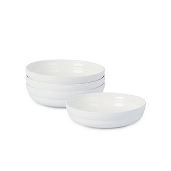 Stone Lain Virtuo Porcelain 4 pc Round Pasta Bowl Set