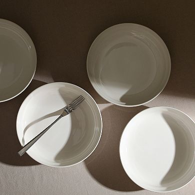 Stone Lain Virtuo Porcelain 4-pc. Round Pasta Bowl Set