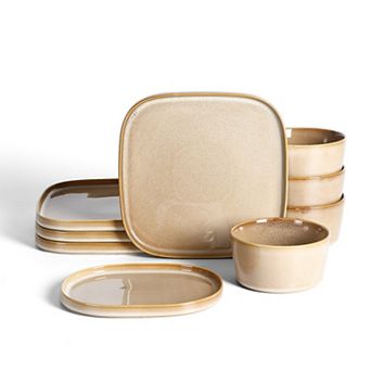 Stone Lain Cairo Stoneware 12 pc Dinnerware Set
