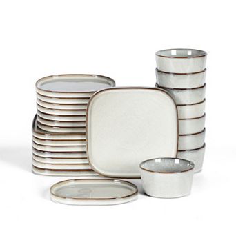 Stone Lain Cairo Stoneware 24 pc Dinnerware Set