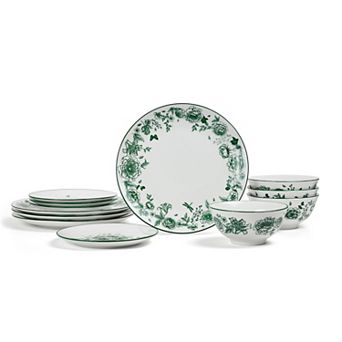 Stone Lain Esme Porcelain 12-pc. Dinnerware Set